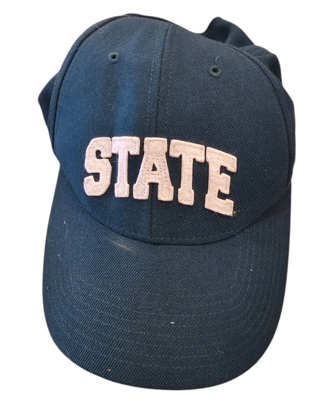 Vintage Michigan State Spartans Strapback Wool Baseball Har Twins Enterprise